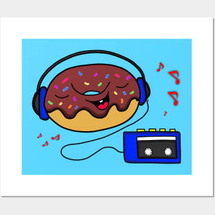 Donut Frenzy! (Chocolate) Posters and Art